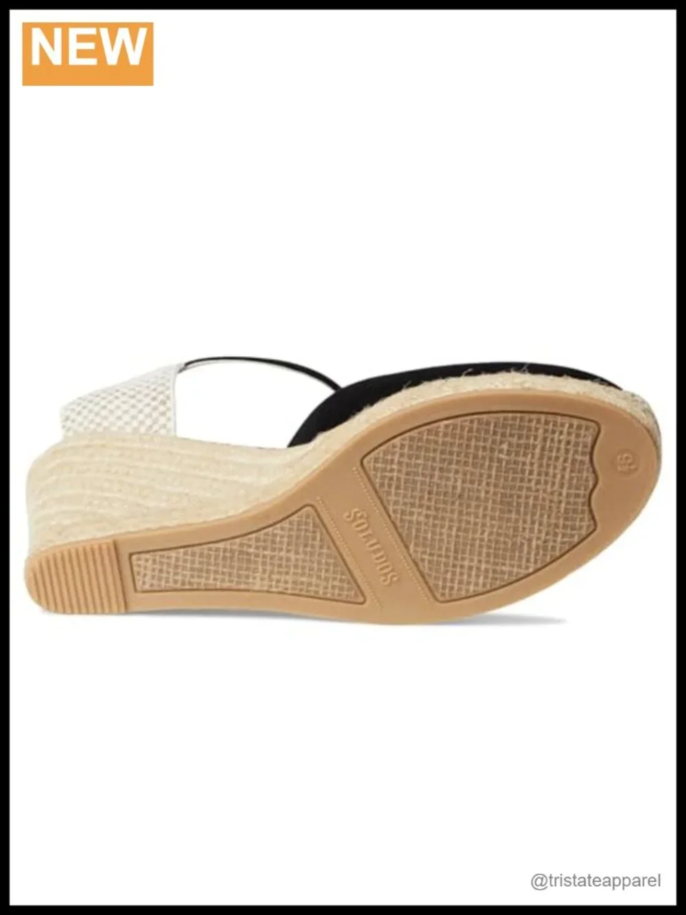 Soludos Marseille Wedge Espadrille Suede Ankle Strap Sandal